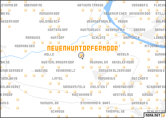 map of Neuenhuntorfermoor