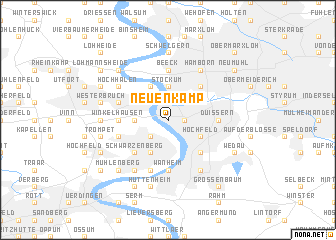 map of Neuenkamp