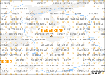map of Neuenkamp