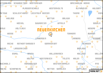 map of Neuenkirchen