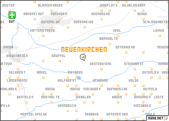 map of Neuenkirchen