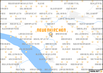 map of Neuenkirchen