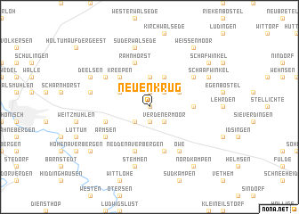 map of Neuenkrug