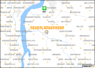 map of Neuenlandermoor