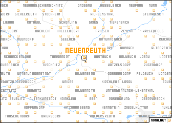 map of Neuenreuth