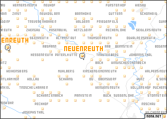 map of Neuenreuth
