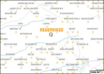 map of Neuenriege