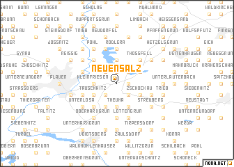 map of Neuensalz