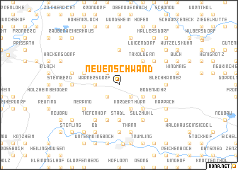 map of Neuenschwand