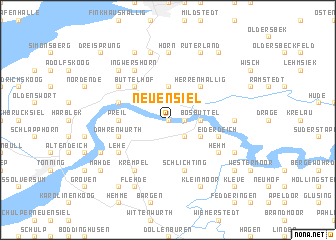 map of Neuensiel