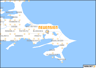 map of Neuensien