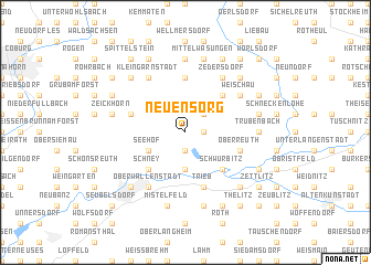 map of Neuensorg