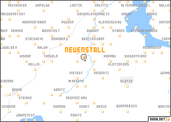 map of Neuenstall