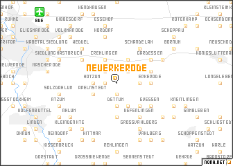 map of Neuerkerode