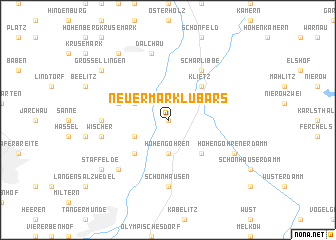 map of Neuermark-Lübars