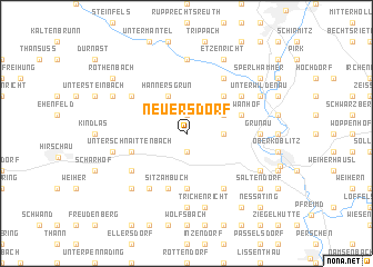 map of Neuersdorf