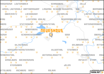map of Neues Haus