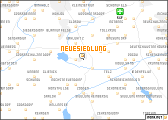 map of Neue Siedlung