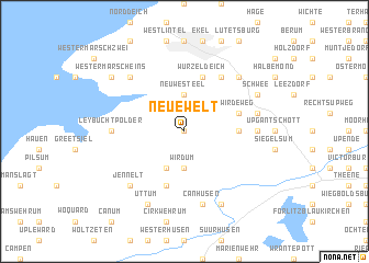 map of Neue Welt