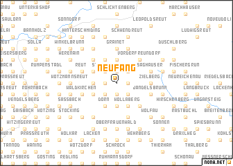 map of Neufang