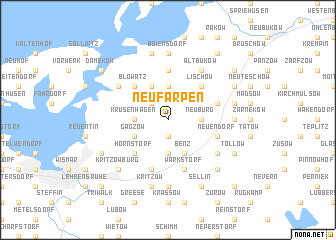 map of Neu Farpen