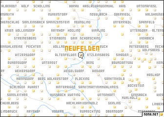 map of Neufelden