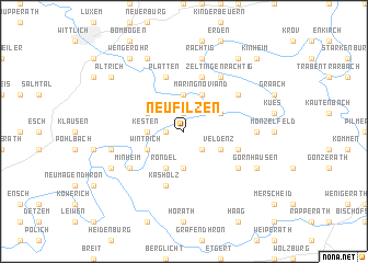 map of Neufilzen