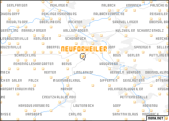 map of Neuforweiler