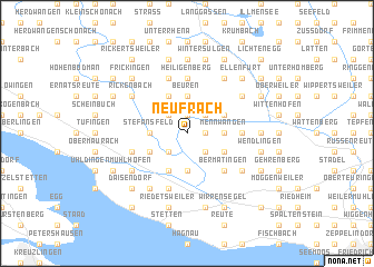 map of Neufrach