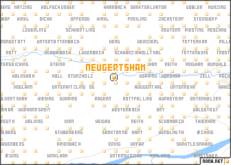 map of Neugertsham