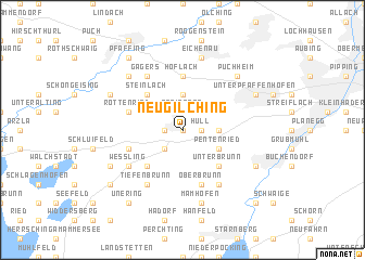 map of Neugilching