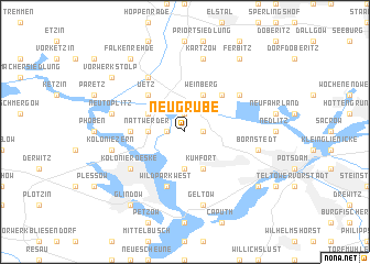 map of Neu Grube