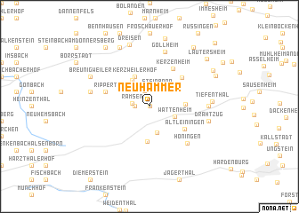 map of Neuhammer