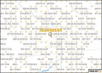 map of Neuhausen