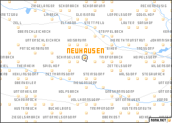 map of Neuhausen