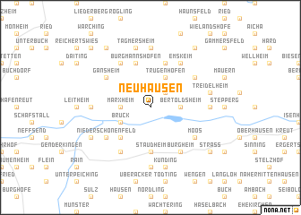 map of Neuhausen