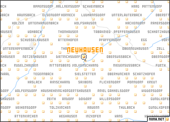 map of Neuhausen