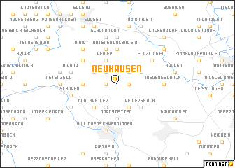 map of Neuhausen