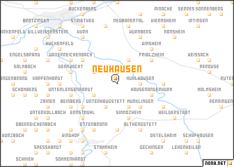 map of Neuhausen