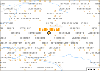 map of Neuhäuser