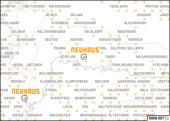 map of Neuhaus