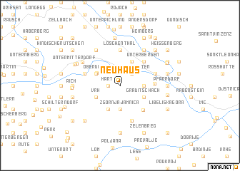 map of Neuhaus