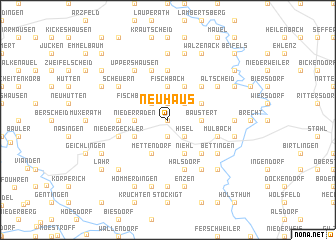 map of Neuhaus