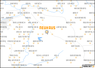 map of Neuhaus