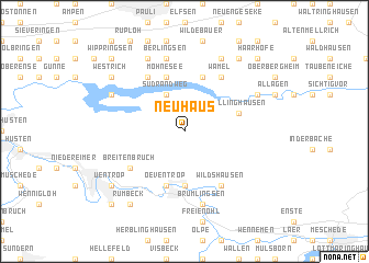 map of Neuhaus