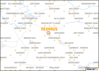 map of Neuhaus