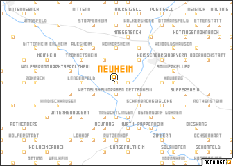 map of Neuheim