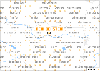 map of Neuhochstein