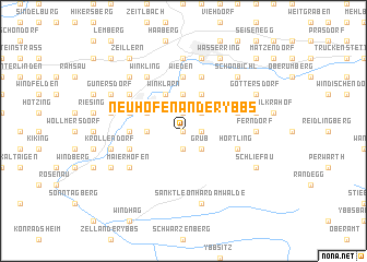 map of Neuhofen an der Ybbs