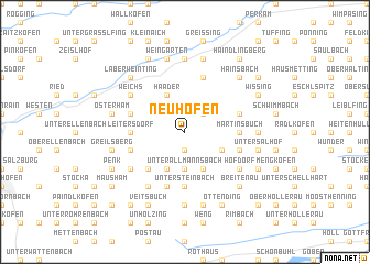 map of Neuhofen